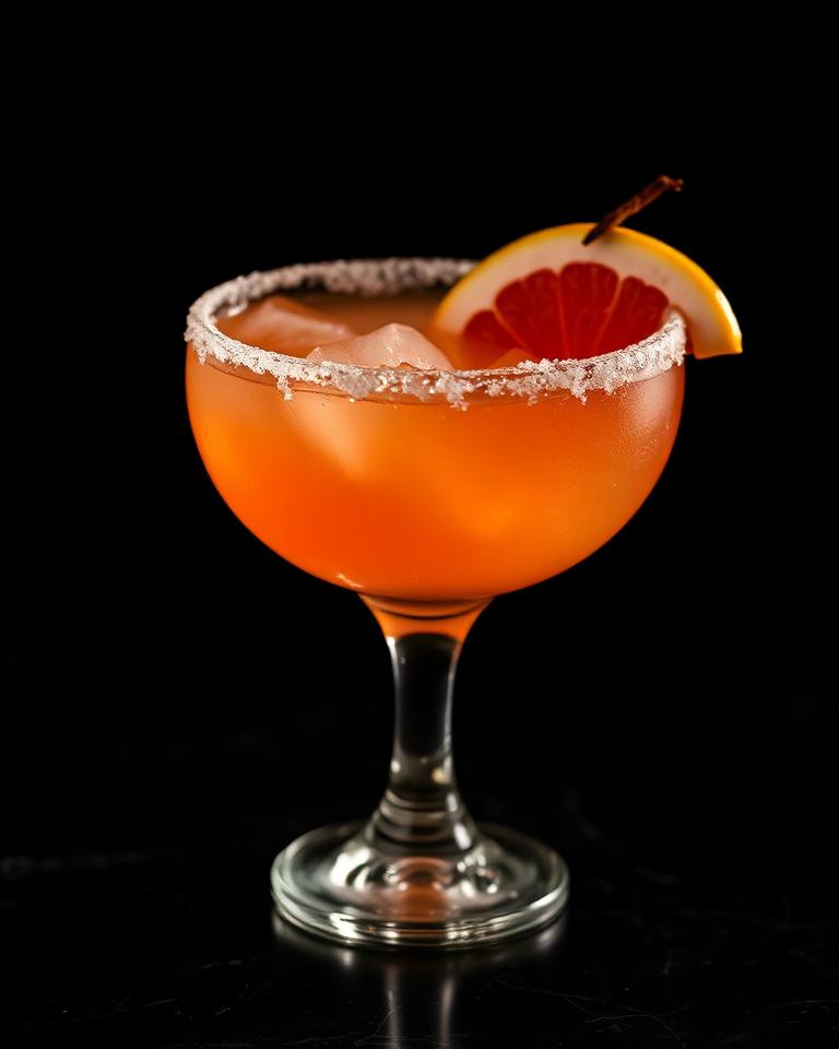 Paloma signature cocktail at Sola Nails